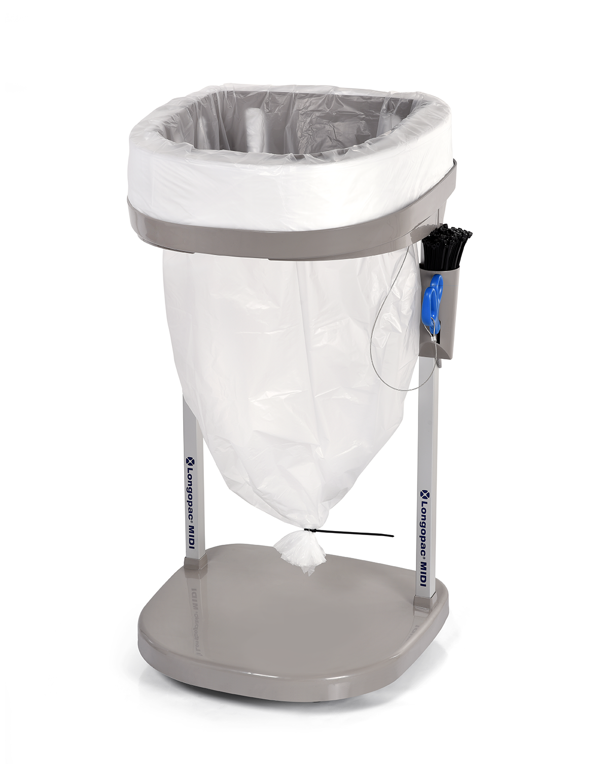 Longopac Stand Midi: cestino per la raccolta differenziata con sistema a sacco continuo