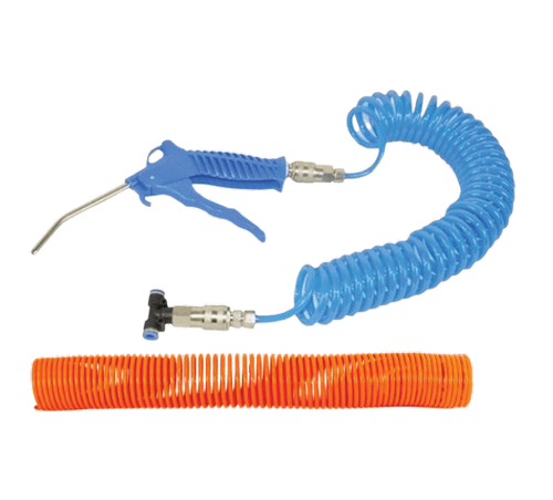 Tubi spiralati aria compressa e kit soffiaggio
