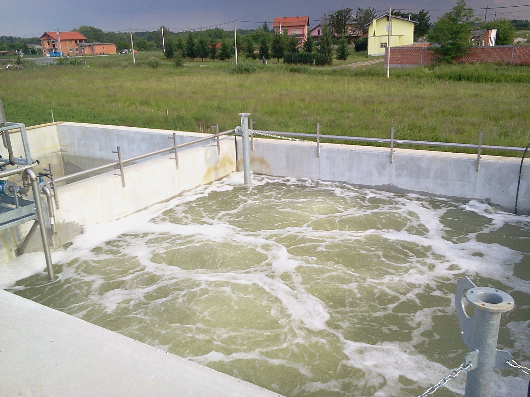 Impianto biologico lavanderia