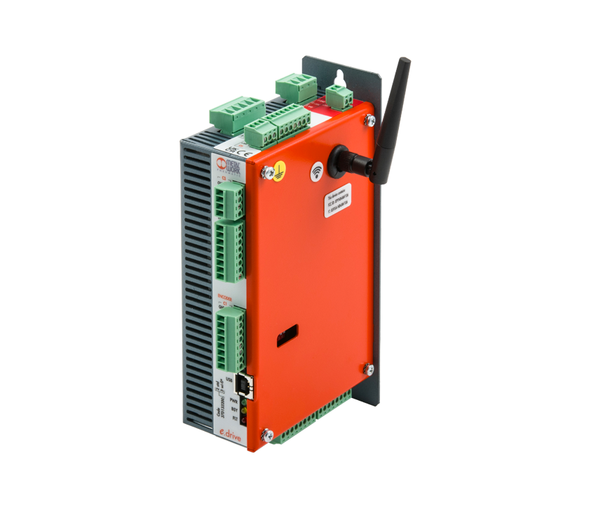 Azionamento programmabile eDrive con collegamento Wireless