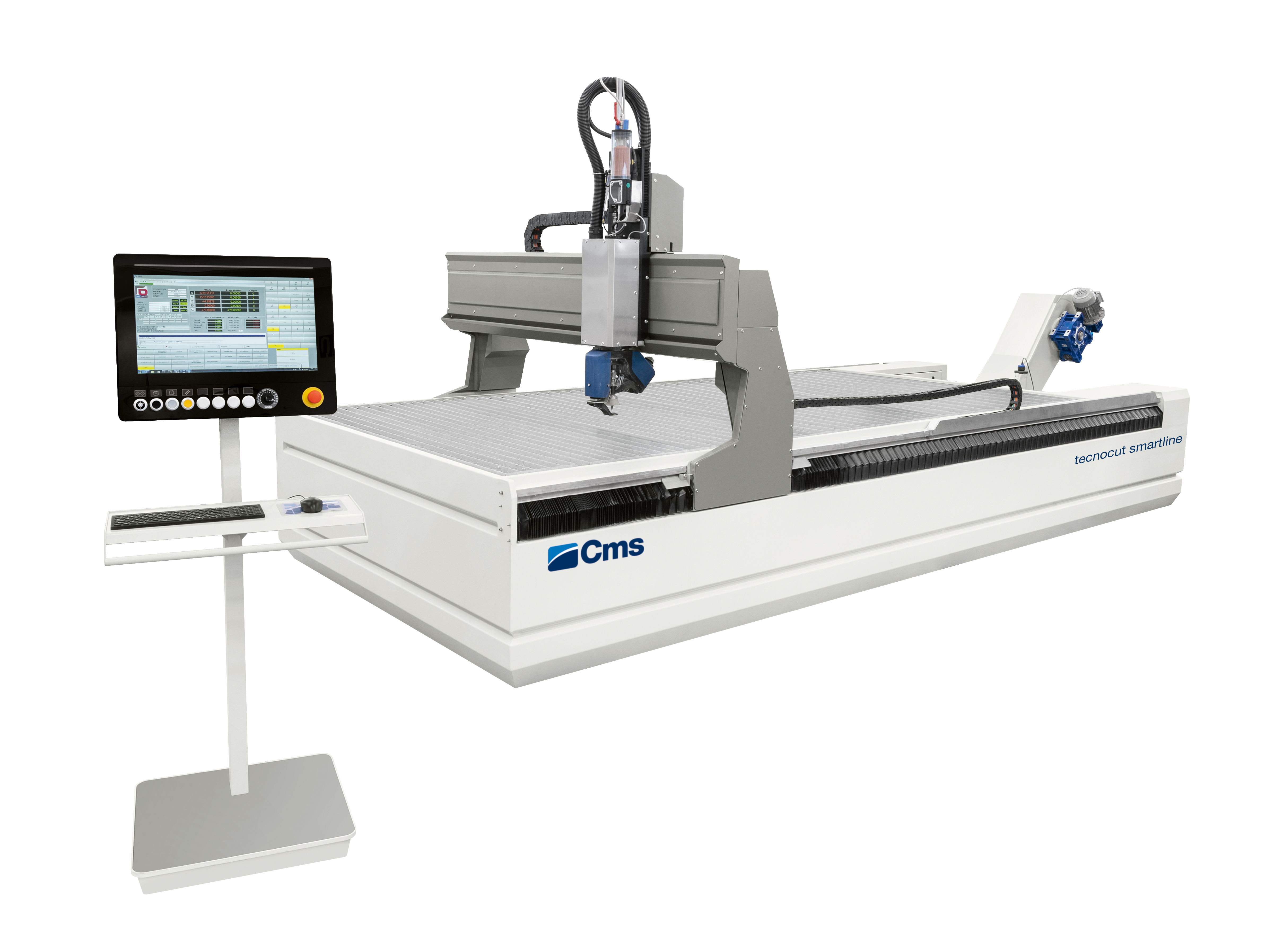 Tecnocut Smartline: Sistema di taglio a getto d’acqua a 3 e 5 assi