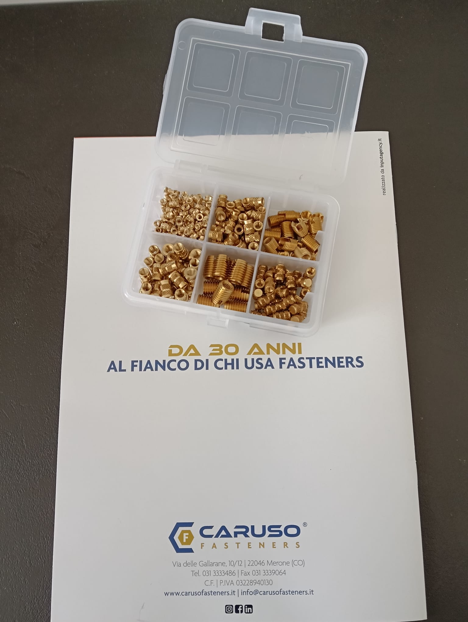 inserti per le materie plastiche