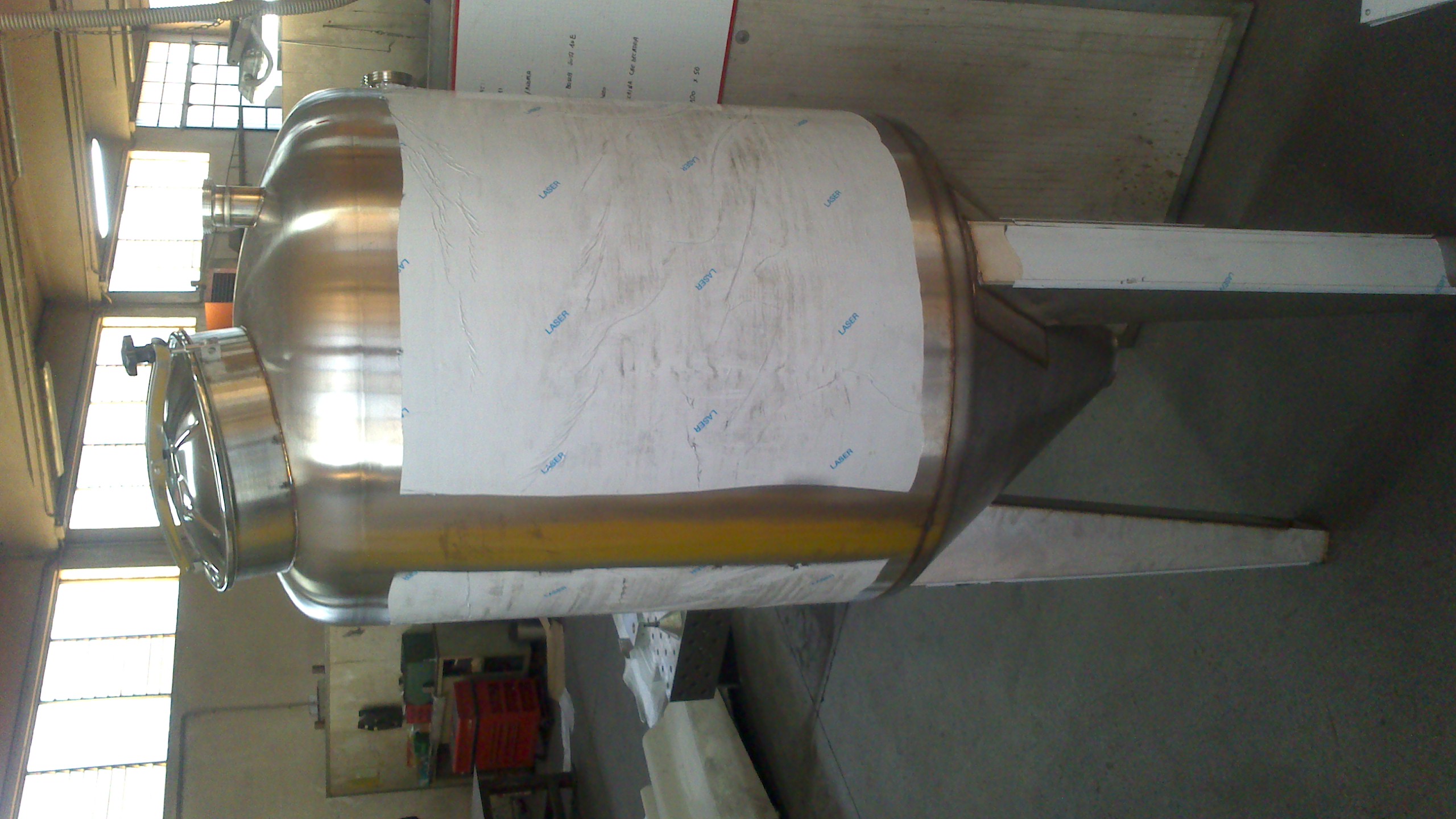 serbatoi in lamiera inox