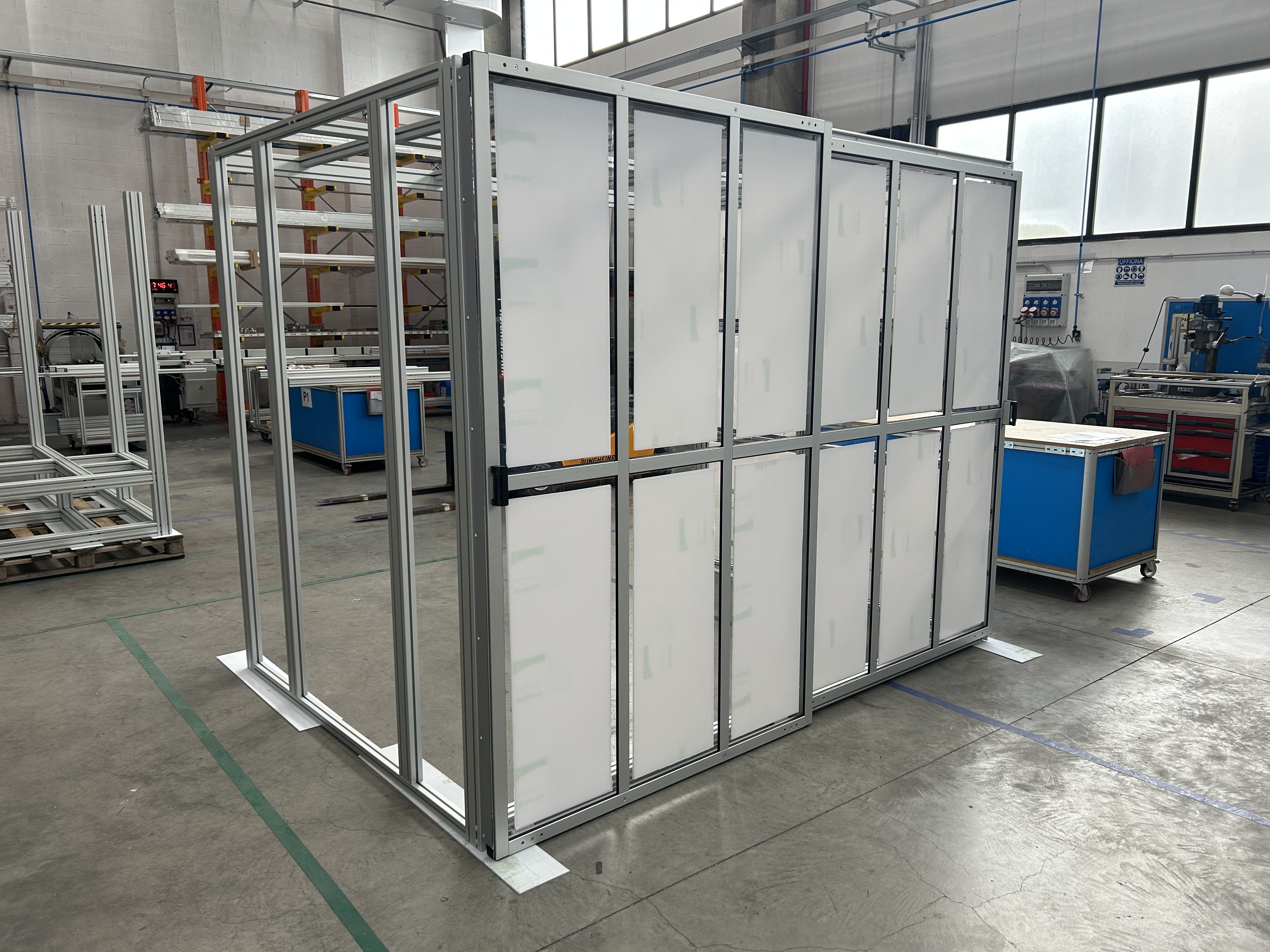 Pareti perimetrali di sicurezza