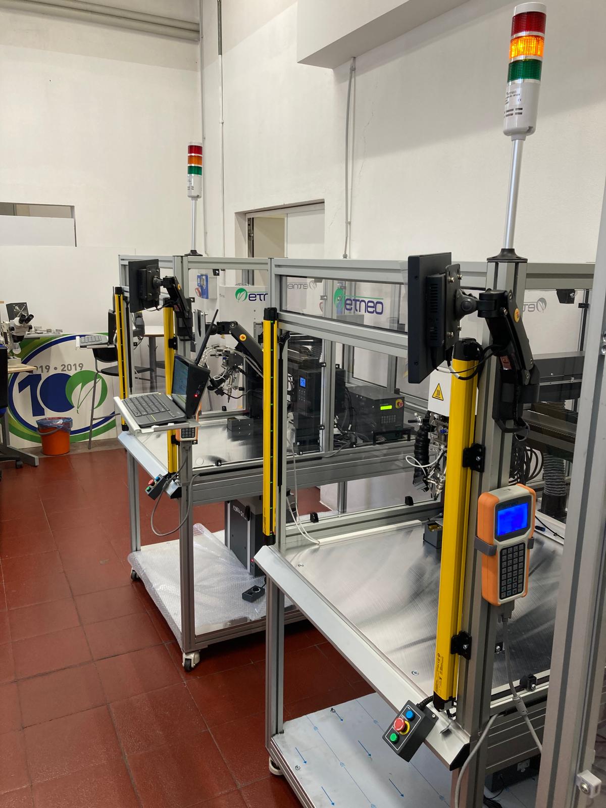 Celle con Robot Gantry per saldatura