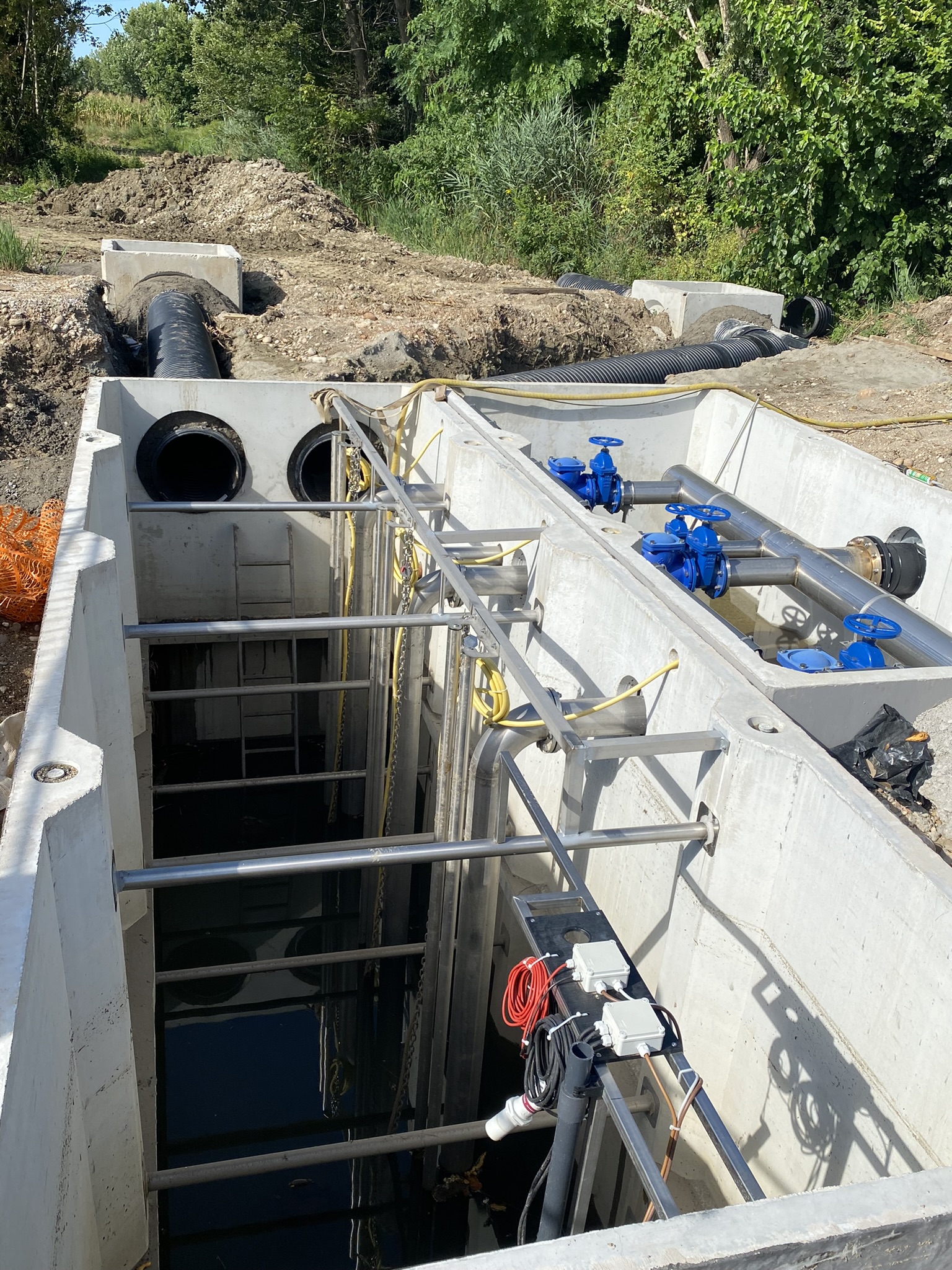 Impianto prima pioggia 2