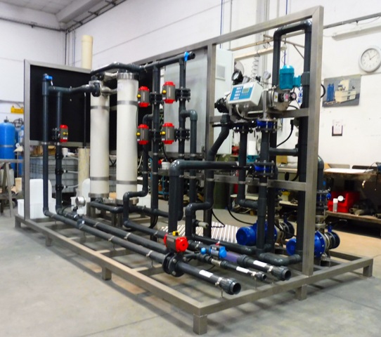 Impianto di ultrafiltrazione