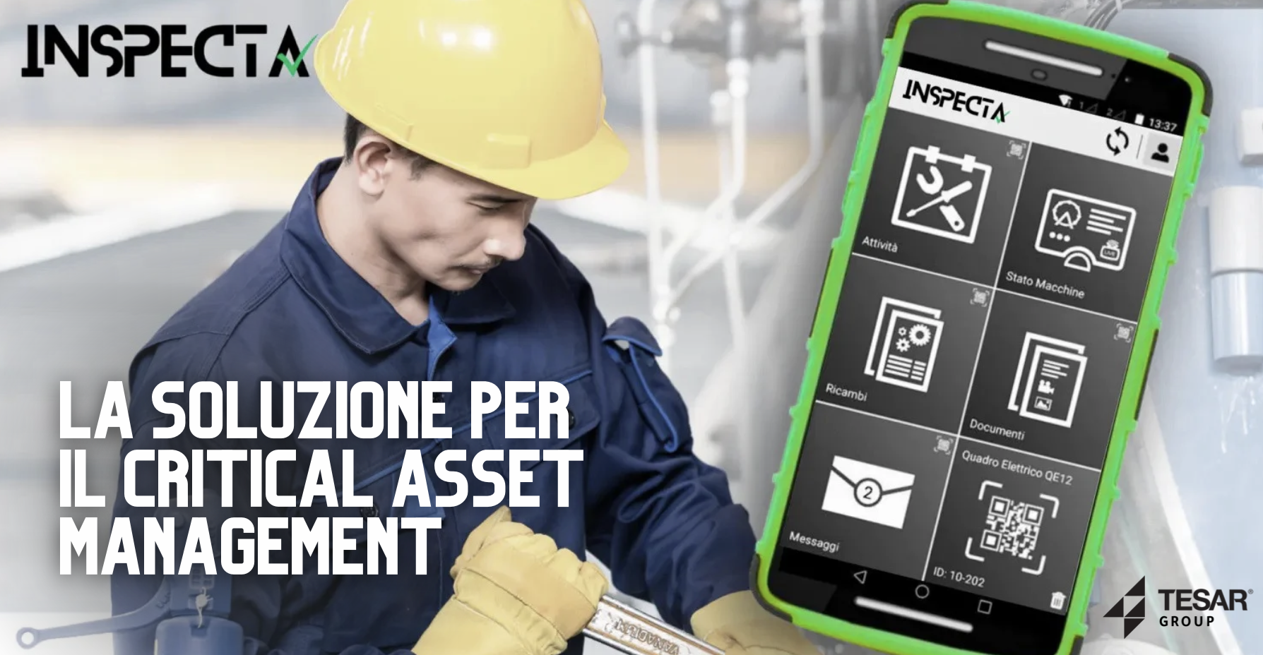 Inspecta - software gestione asset critici
