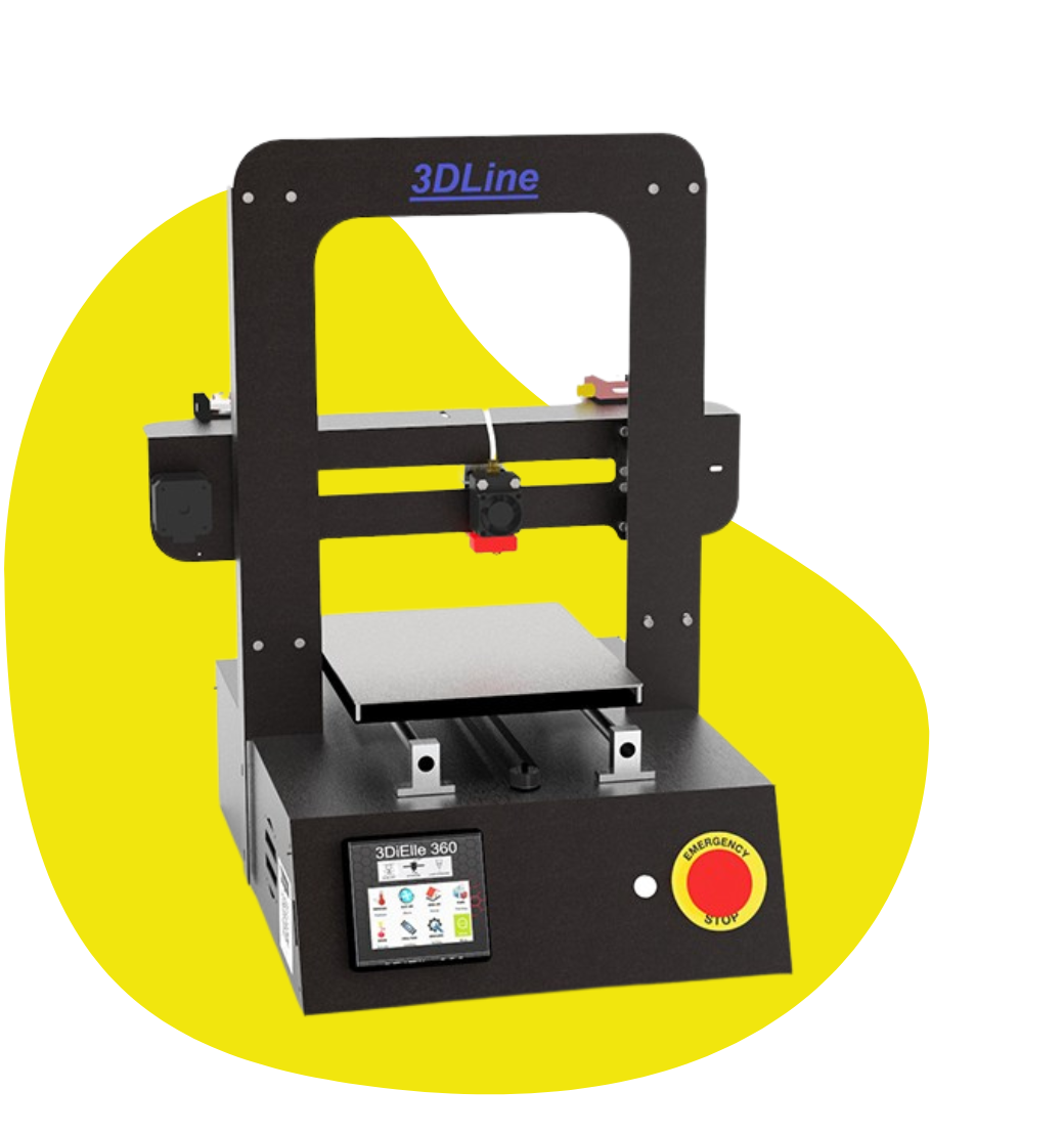 3DIELLE – Stampante 3D desktop smart a doppio estrusore