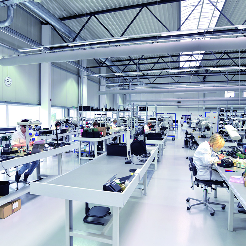 Protezione estrema con  i rivestimenti speciali Remmers per  pavimenti in aree EPA e ATEX