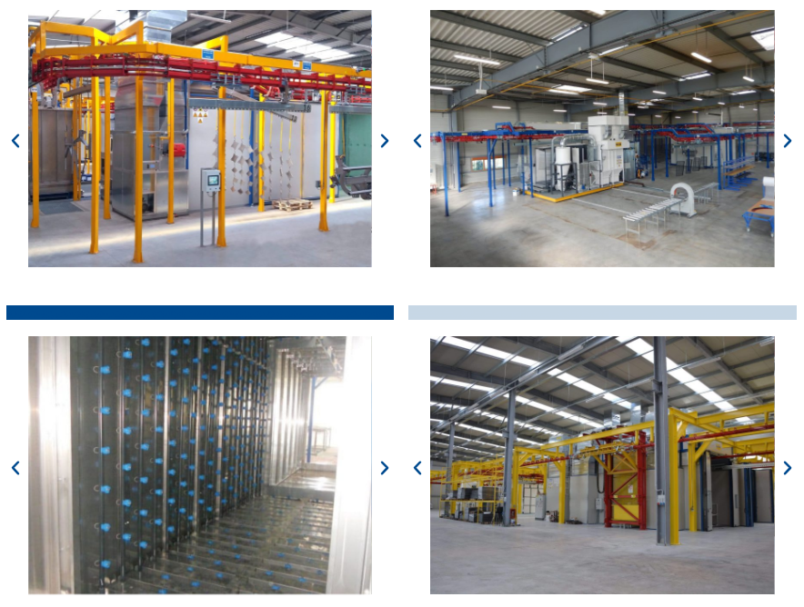 IMPIANTI DI VERNICIATURA A POLVERE