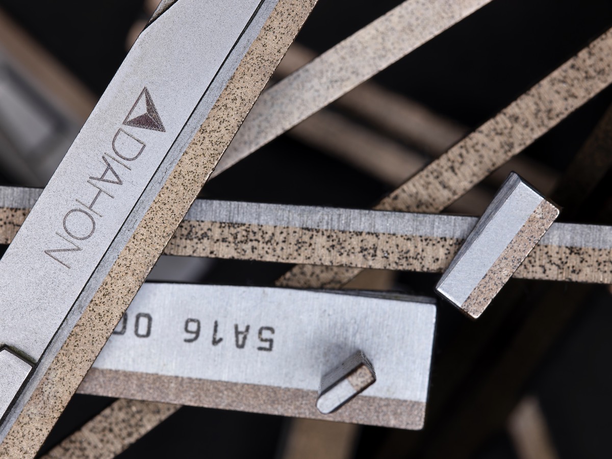 Listelli di levigatura in diamante a legante metallico