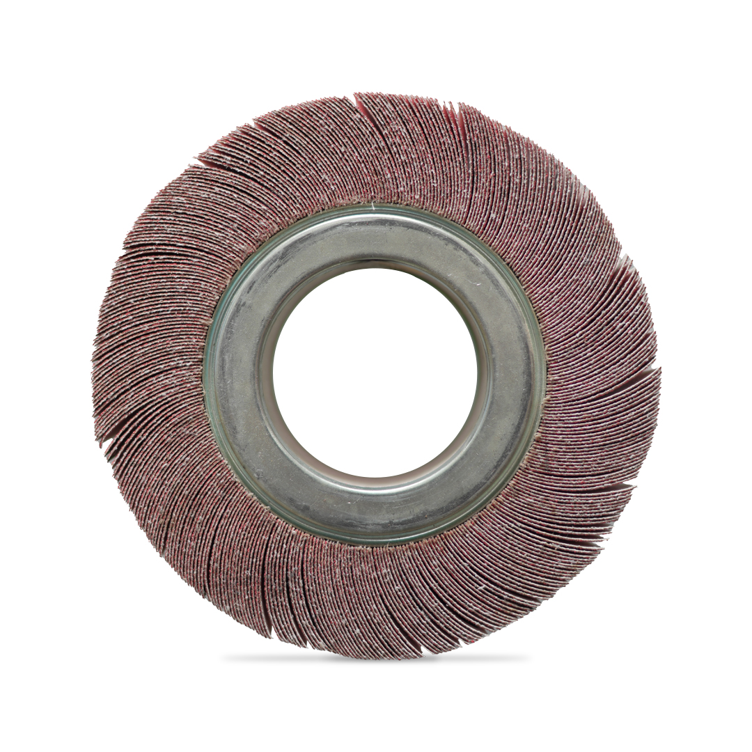 Ruota lamellare abrasiva