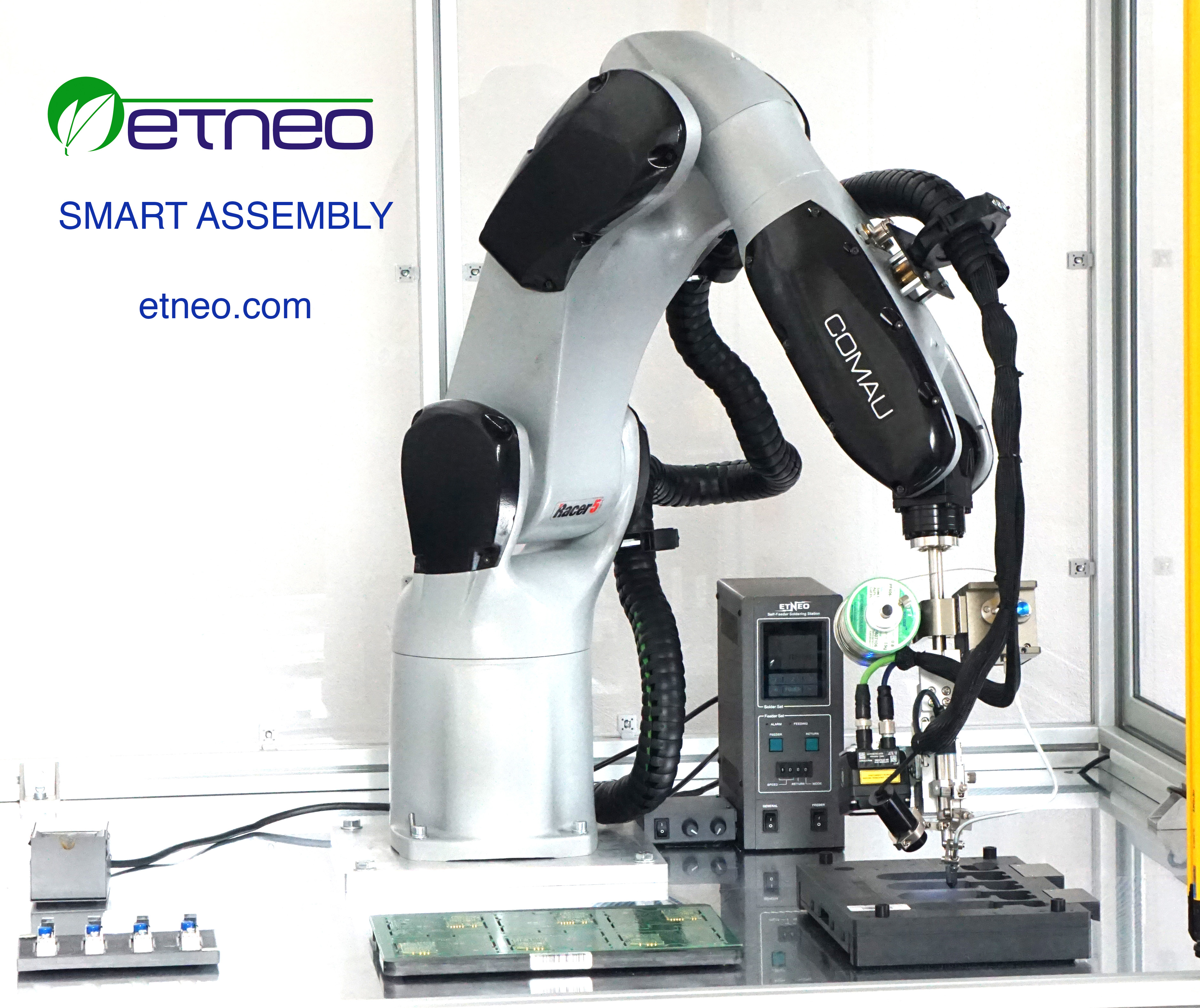 Robot saldatura a 6 assi con smart camera