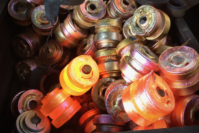 Fusioni con anime in sabbia