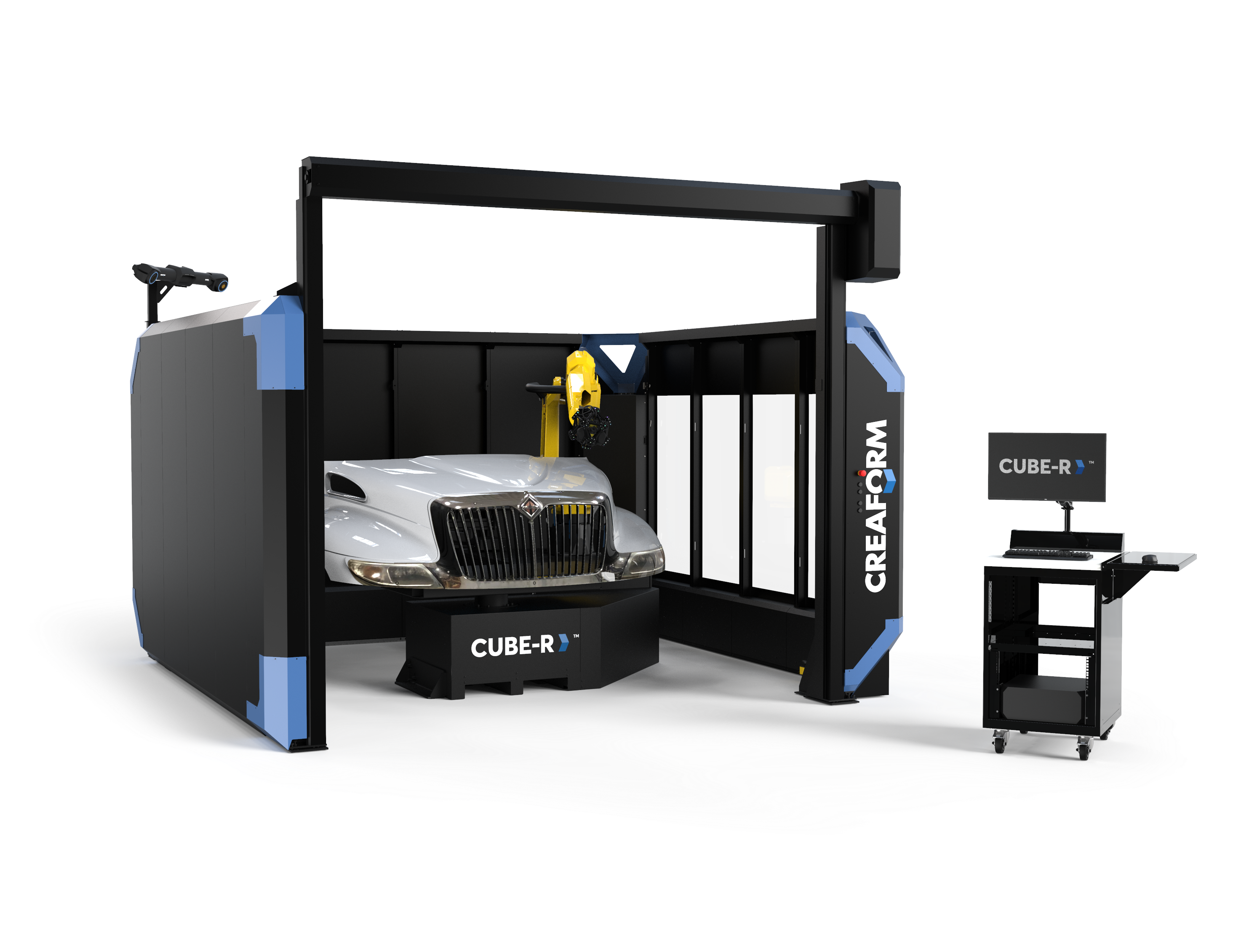 R-Series: Soluzioni di scansione 3d rapide e accurate per il controllo qualità automatizzato