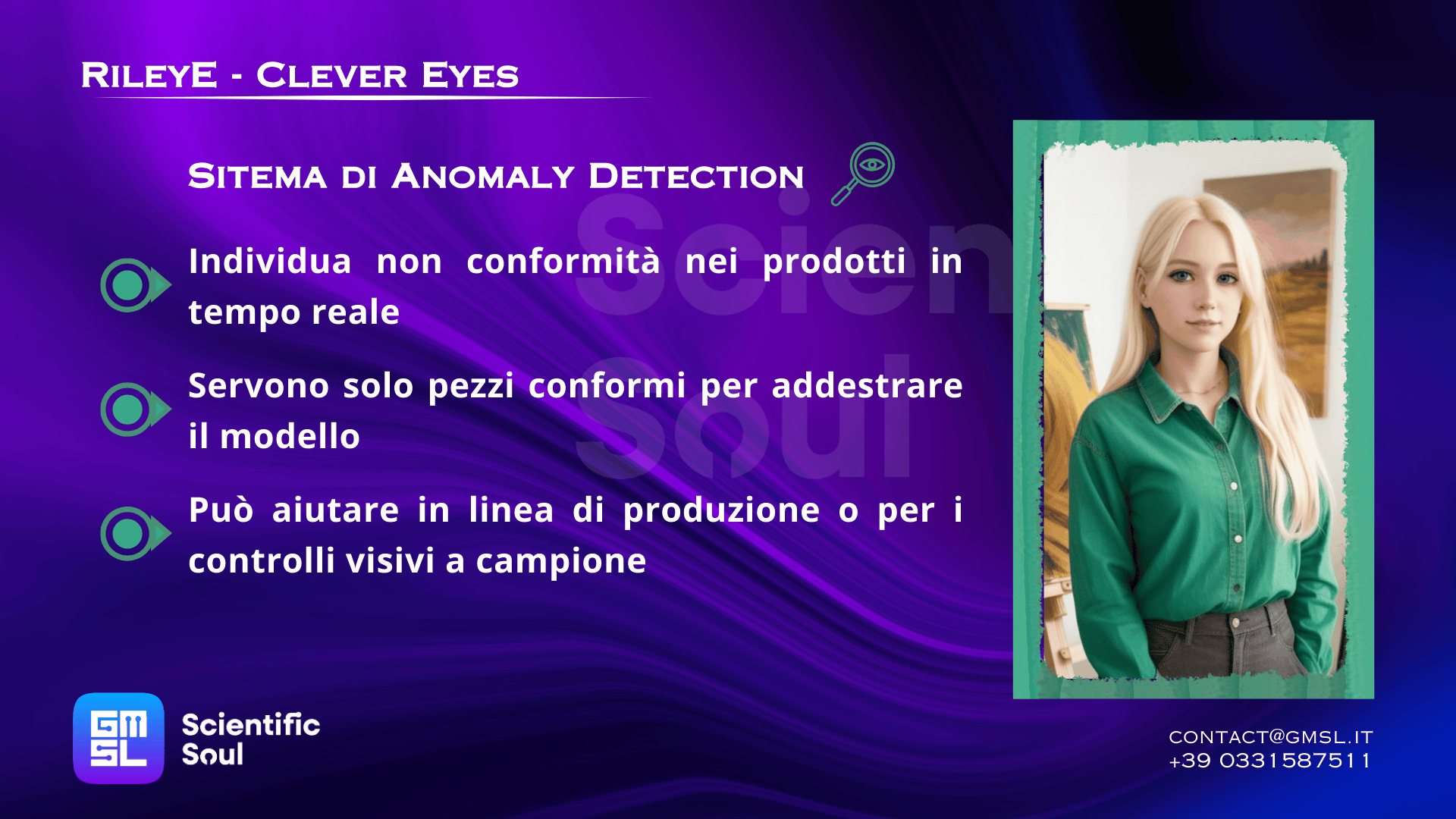 RileyE, Clever Eyes - Il tuo sistema di Anomaly Detection basato su Intelligenza Artificiale