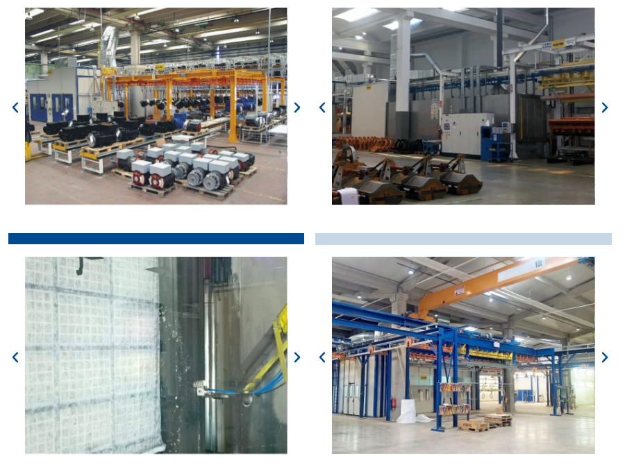 IMPIANTI DI VERNICIATURA A LIQUIDO