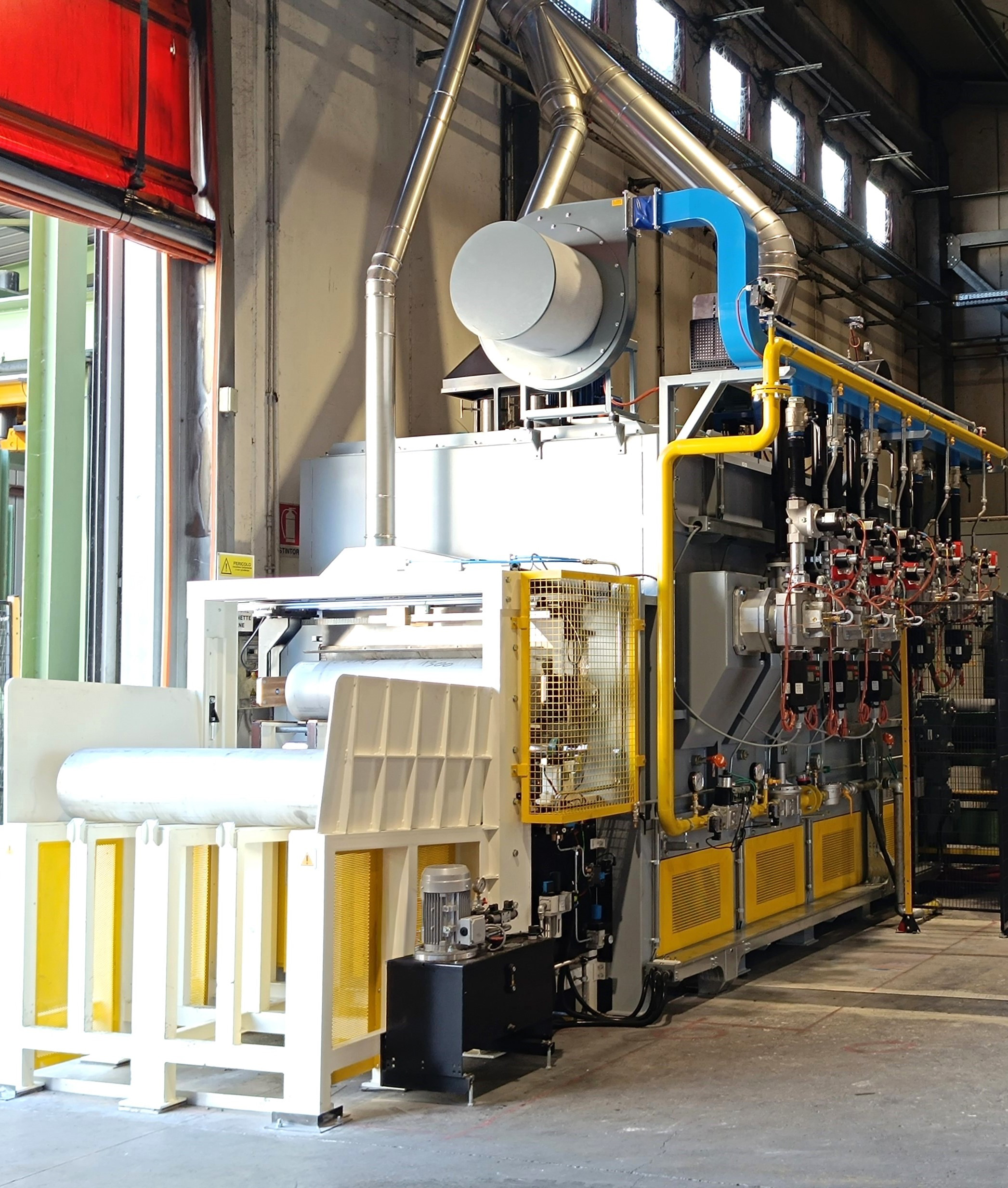 FORNI DI RISCALDO PER ALLUMINIO